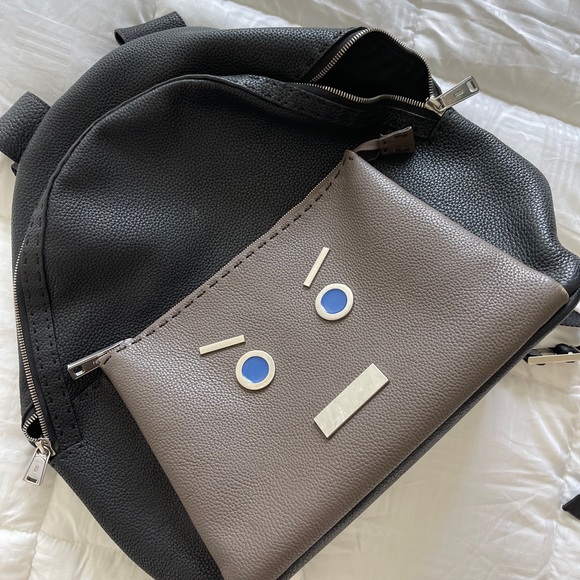 *SOLD*Fendi Selleria No Words Fendi Faces Backpack - Picture 2 of 11